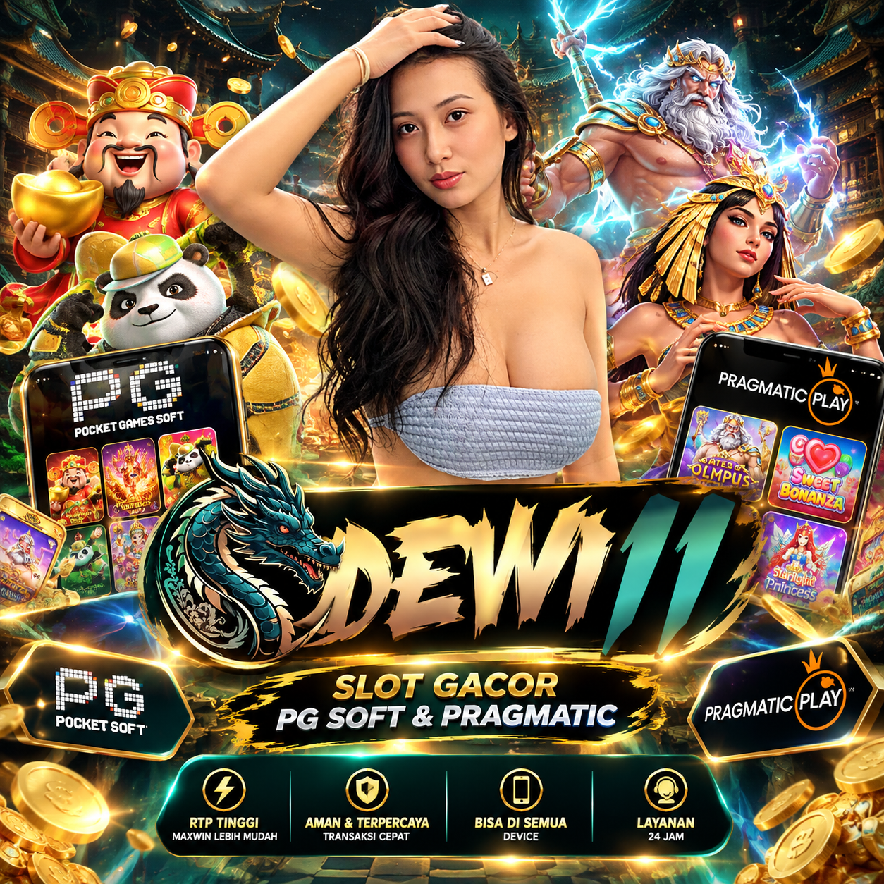 DEWI11 <> Sekali Join Ke DEWI 11, Langsung Tembus Sasaran Hingga Maxwin Meluber